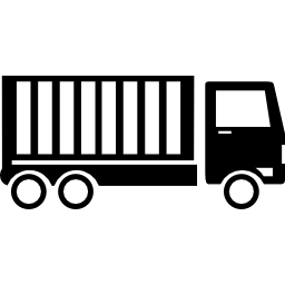 vrachtwagen container icoon