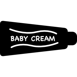 Baby cream variant icon