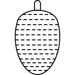 ovaalvormig ornament icoon