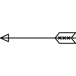 Spear arrow icon