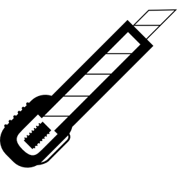 herramienta de cuchillo cortador icono