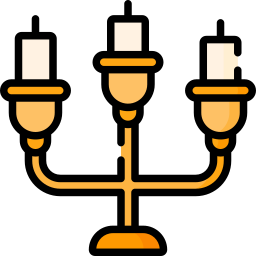 Candle holder icon