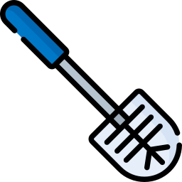 Toilet brush icon