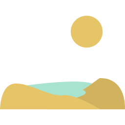 deserto Ícone