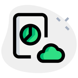 Cloud computing icon