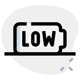 Low battery icon