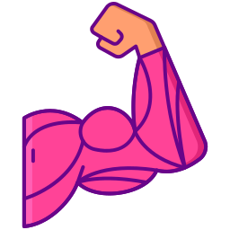 muskularny ikona