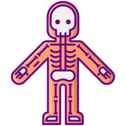ossos humanos Ícone