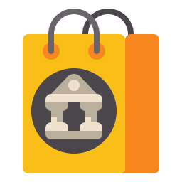 Shopping bag icon