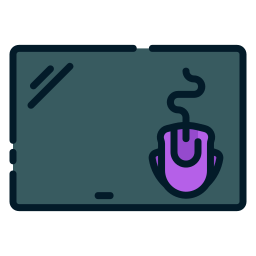 Mouse pad icon