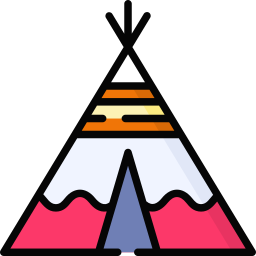 Indian tent icon