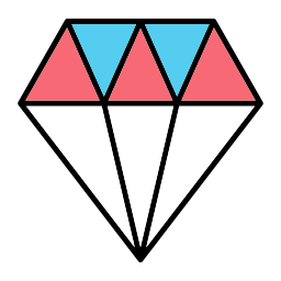 diamante icono