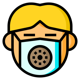 Face protection icon