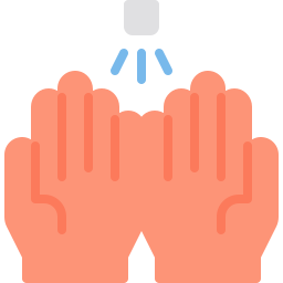 Hand sanitizer icon