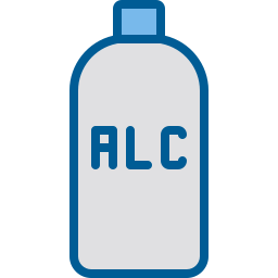 alcoholische gel icoon