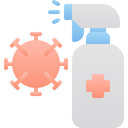 Hand sanitizer icon