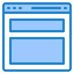 Square layout icon