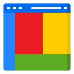 Square layout icon