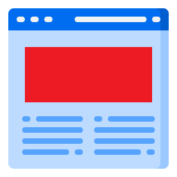 Website content icon