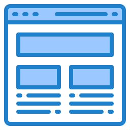웹 사이트 디자인 icon