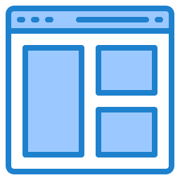 Square layout icon