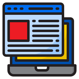 Responsive website icon