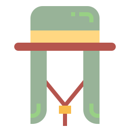 kapelusz wędkarski ikona