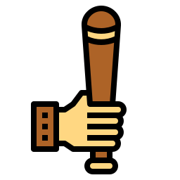 Baseball bat icon