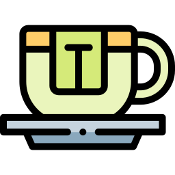 Tea cup ride icon