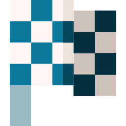 flaga w szachownicę ikona