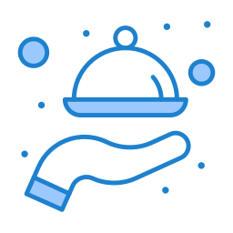 Serving dish icon