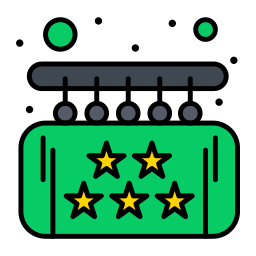 Five stars icon