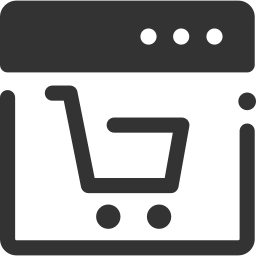 shopping en ligne Icône