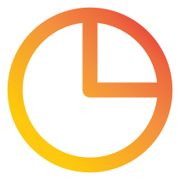 diagramme circulaire Icône