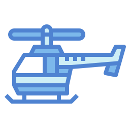 helicóptero icono