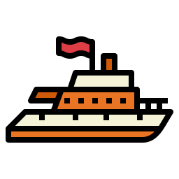 catamarán icono