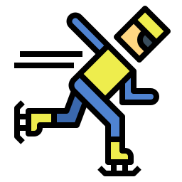 Ice skating icon