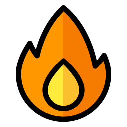 fuego icono