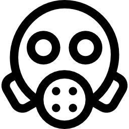 Gas mask icon