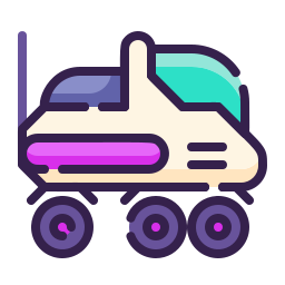 Moon rover icon