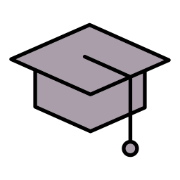 学生帽子 icon