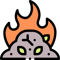 Incineration icon