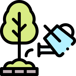 물을 식물 icon