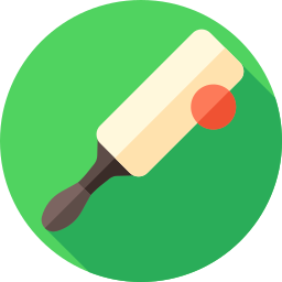 Cricket bat icon