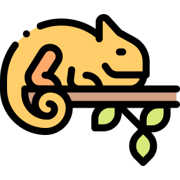 camaleón icono