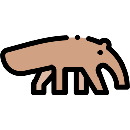 oso hormiguero icono