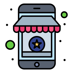 Online shop icon