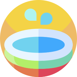 aufblasbarer pool icon