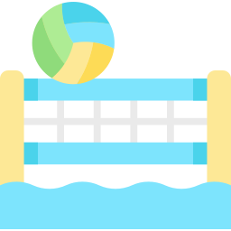 Water volleyball icon