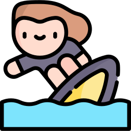 Skimboard icon